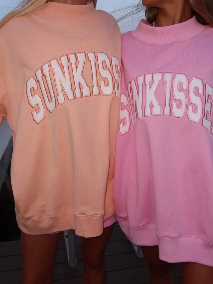 ORANGE Oversized Mockneck - 100% Cotton