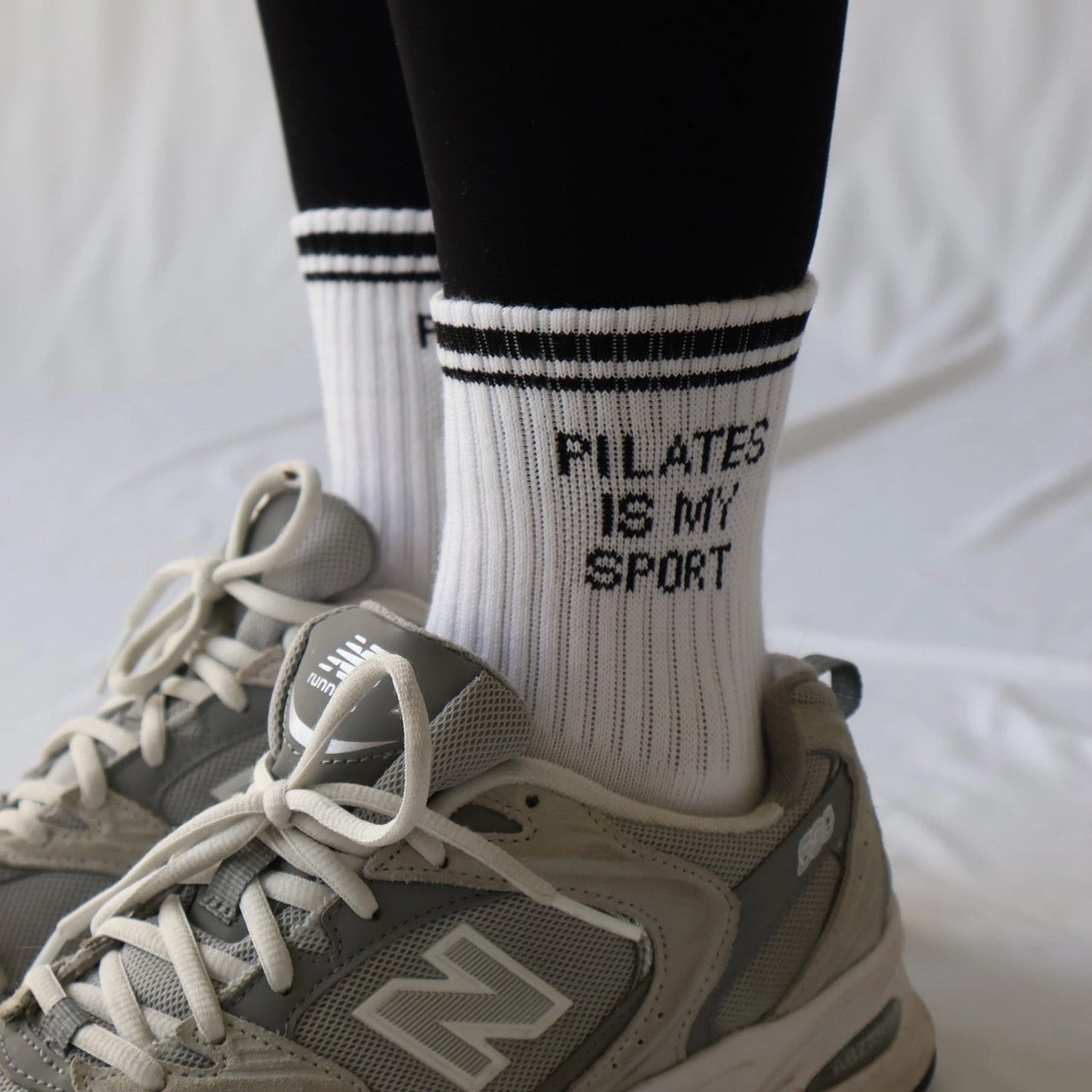 Pilates is My Sport Grip Socks