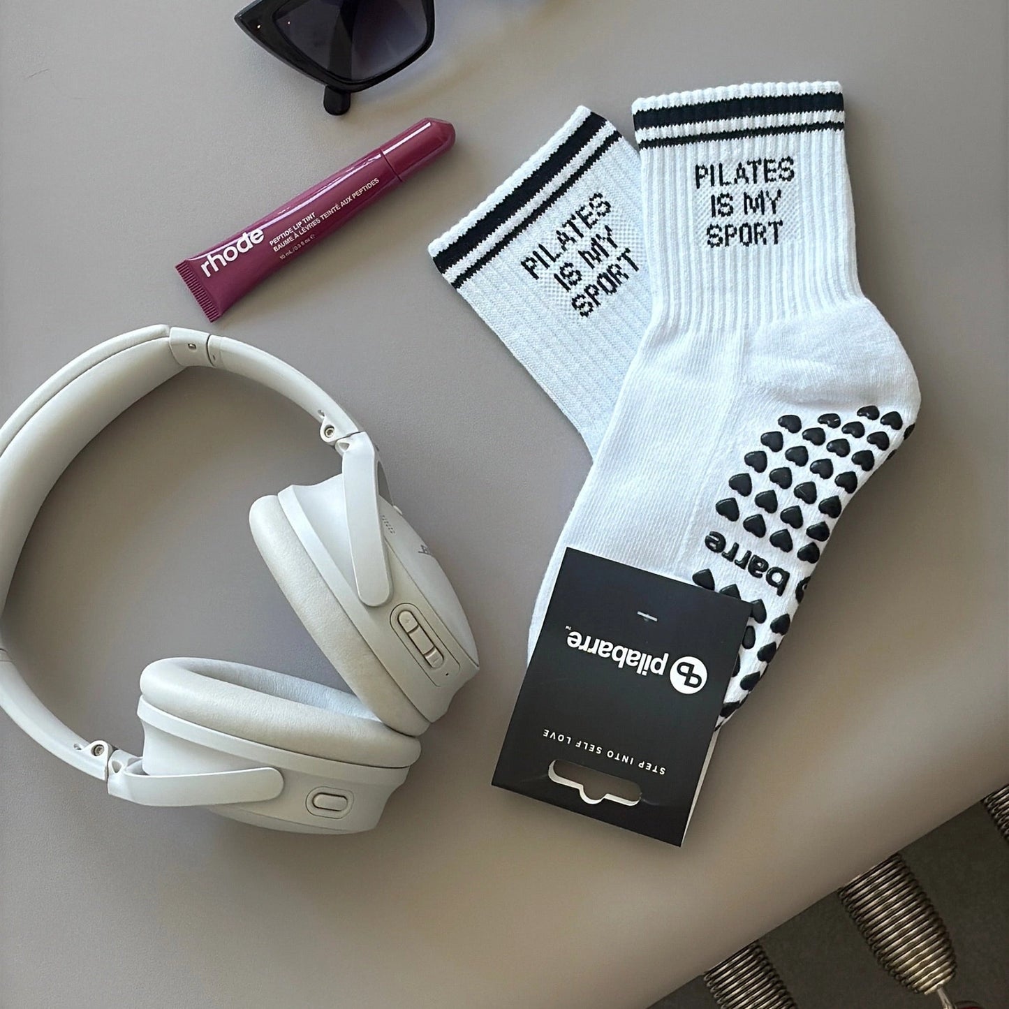 Pilates is My Sport Grip Socks