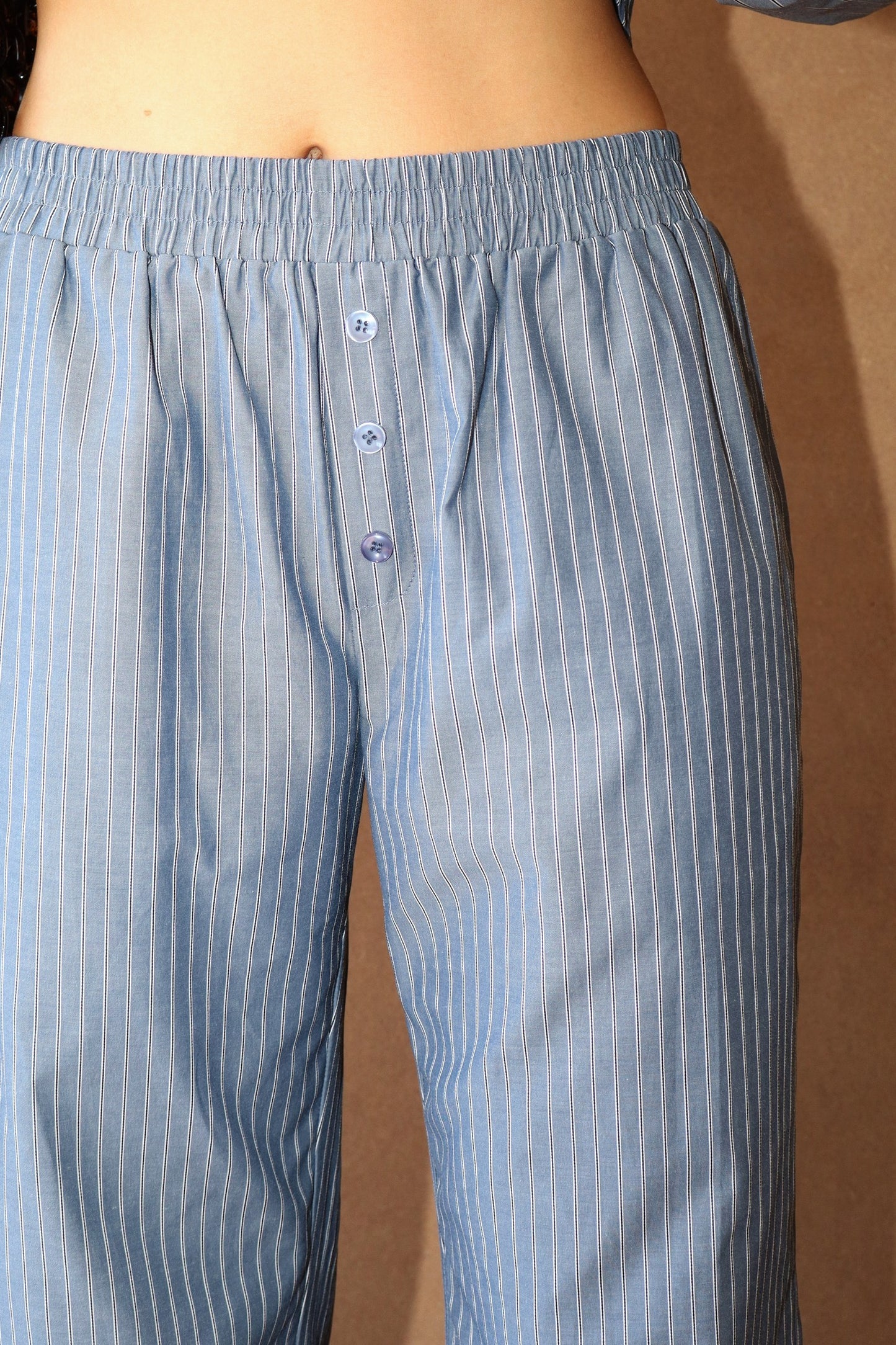 Midnight Stripe PJ Style Pants