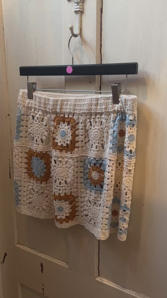 Crochet Coverup Skirt