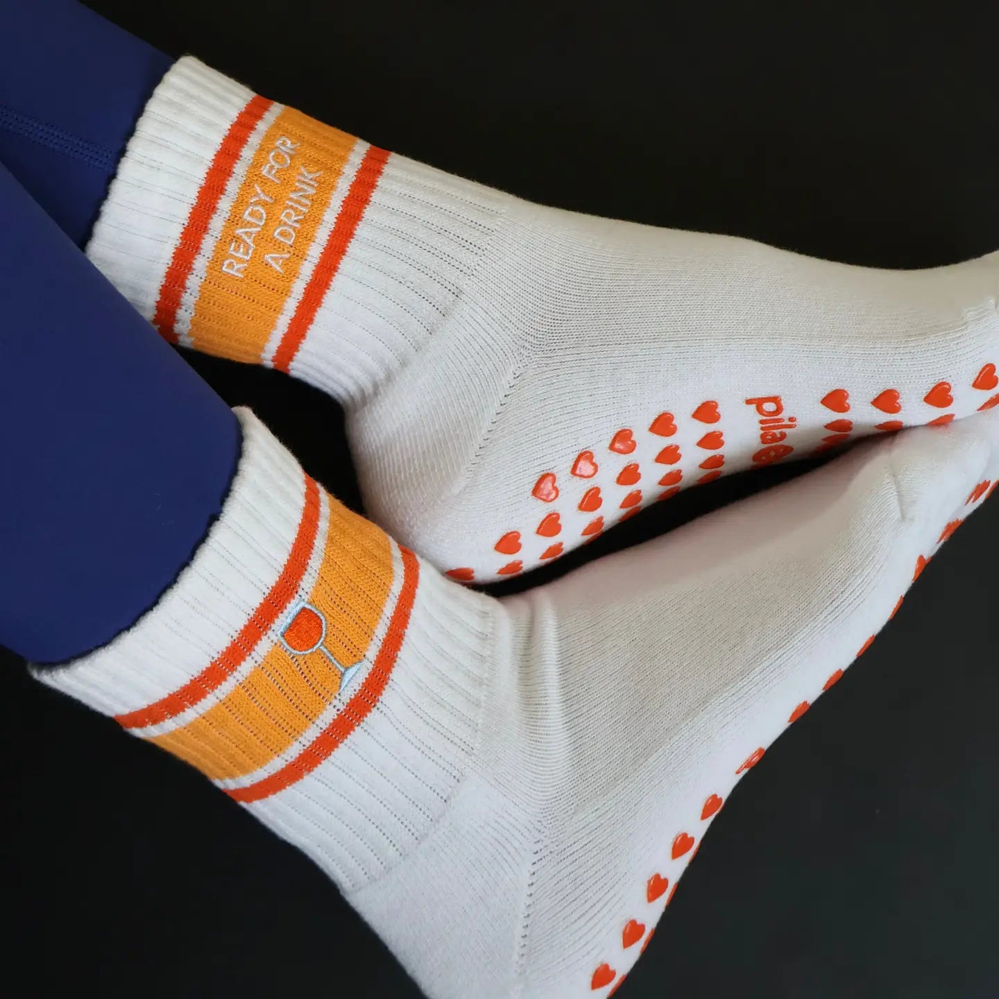 Ready For a Drink Grip Socks