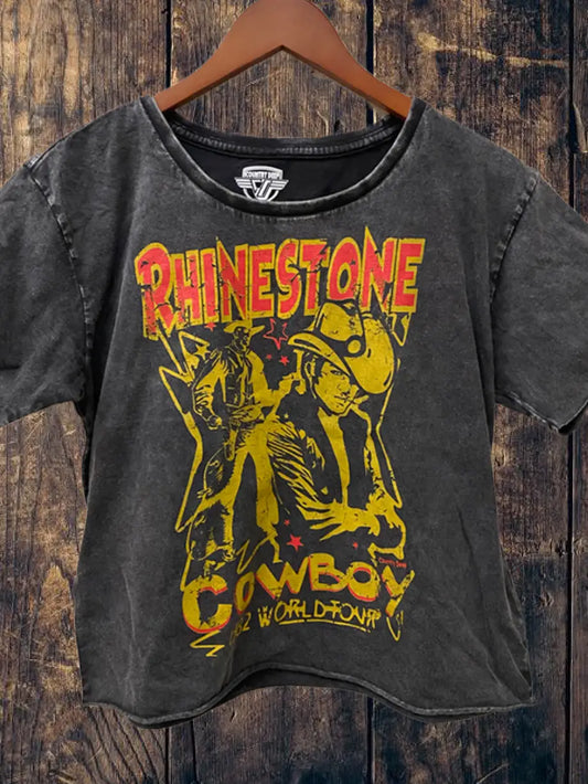 Rhinstone Cowboy Band Tee