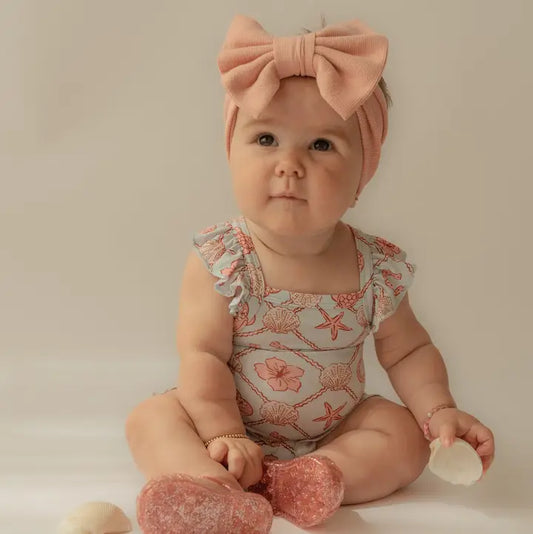 Coastal Cowgirl Ruffle Romper