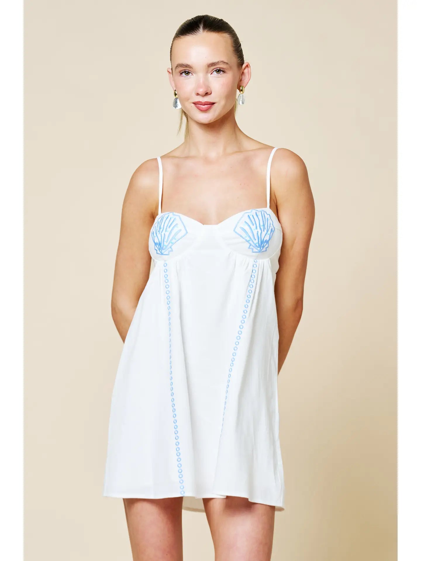 Seashell Spritz Mini Dress