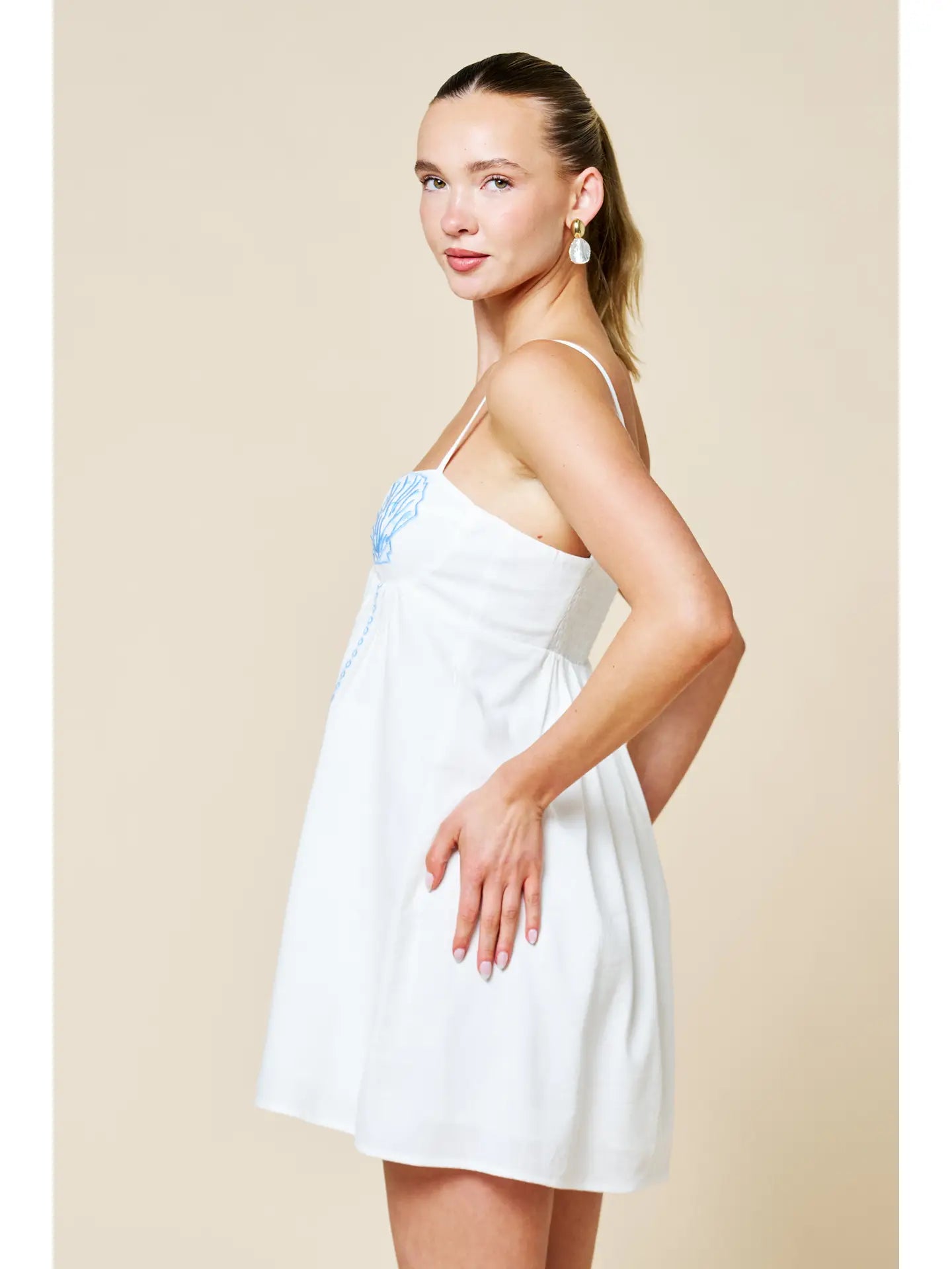 Seashell Spritz Mini Dress