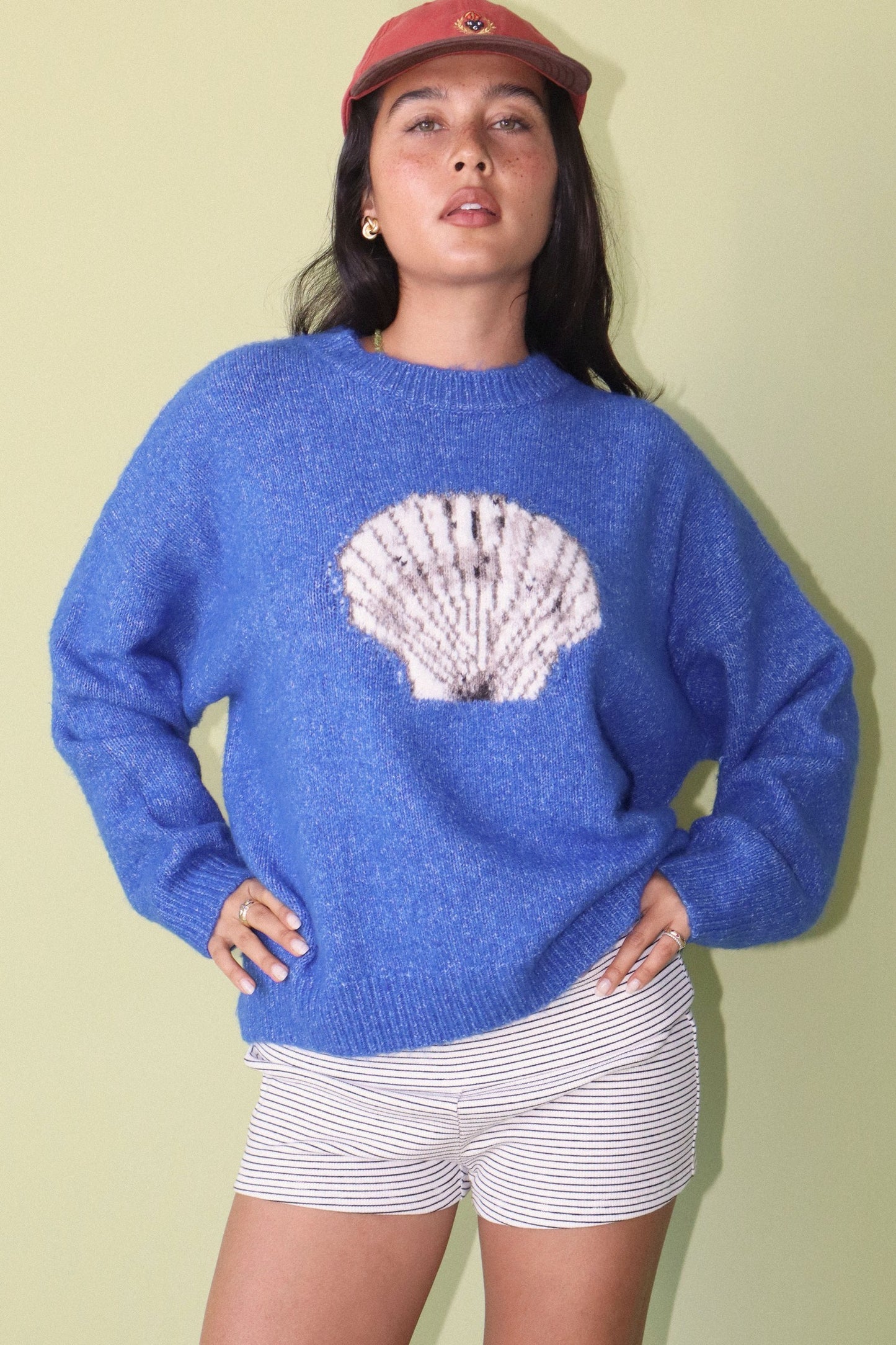 Seashell Knit Sweater