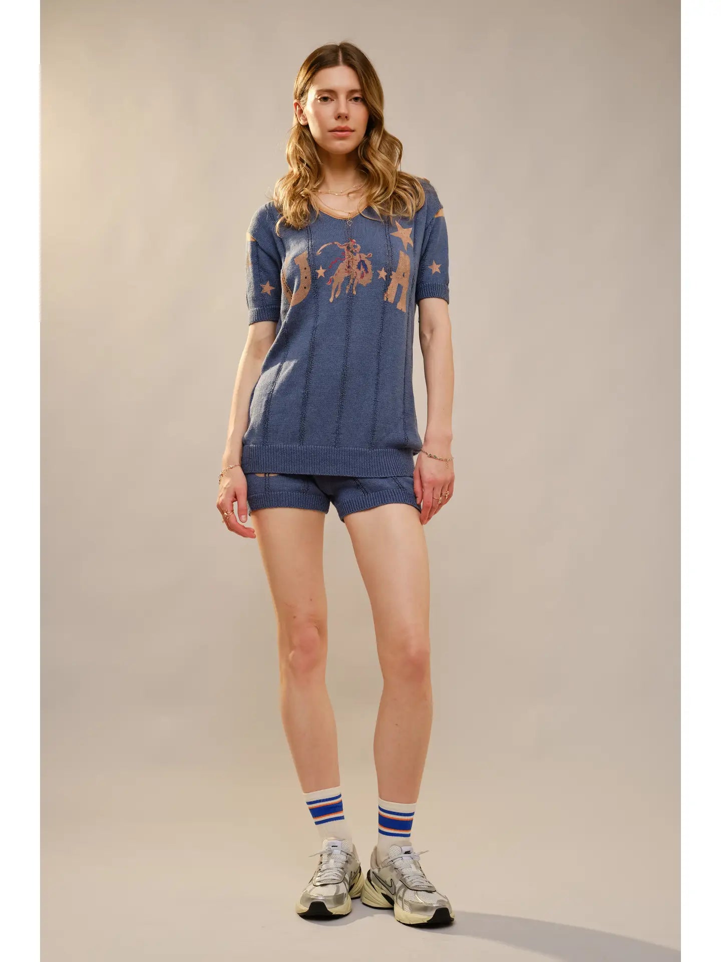 Star & Saddle Knit Set