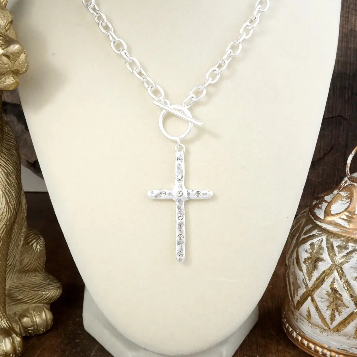 Gold Cross Necklace