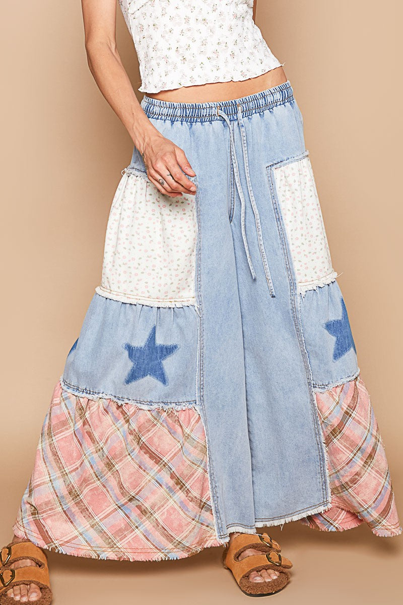 Boho Belle Patchwork Flares