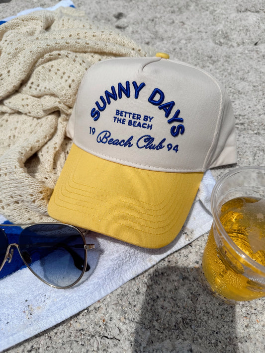 Sunny Days Yellow Hat