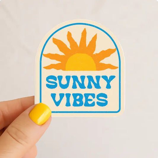 "Sunny Vibes" Sticker