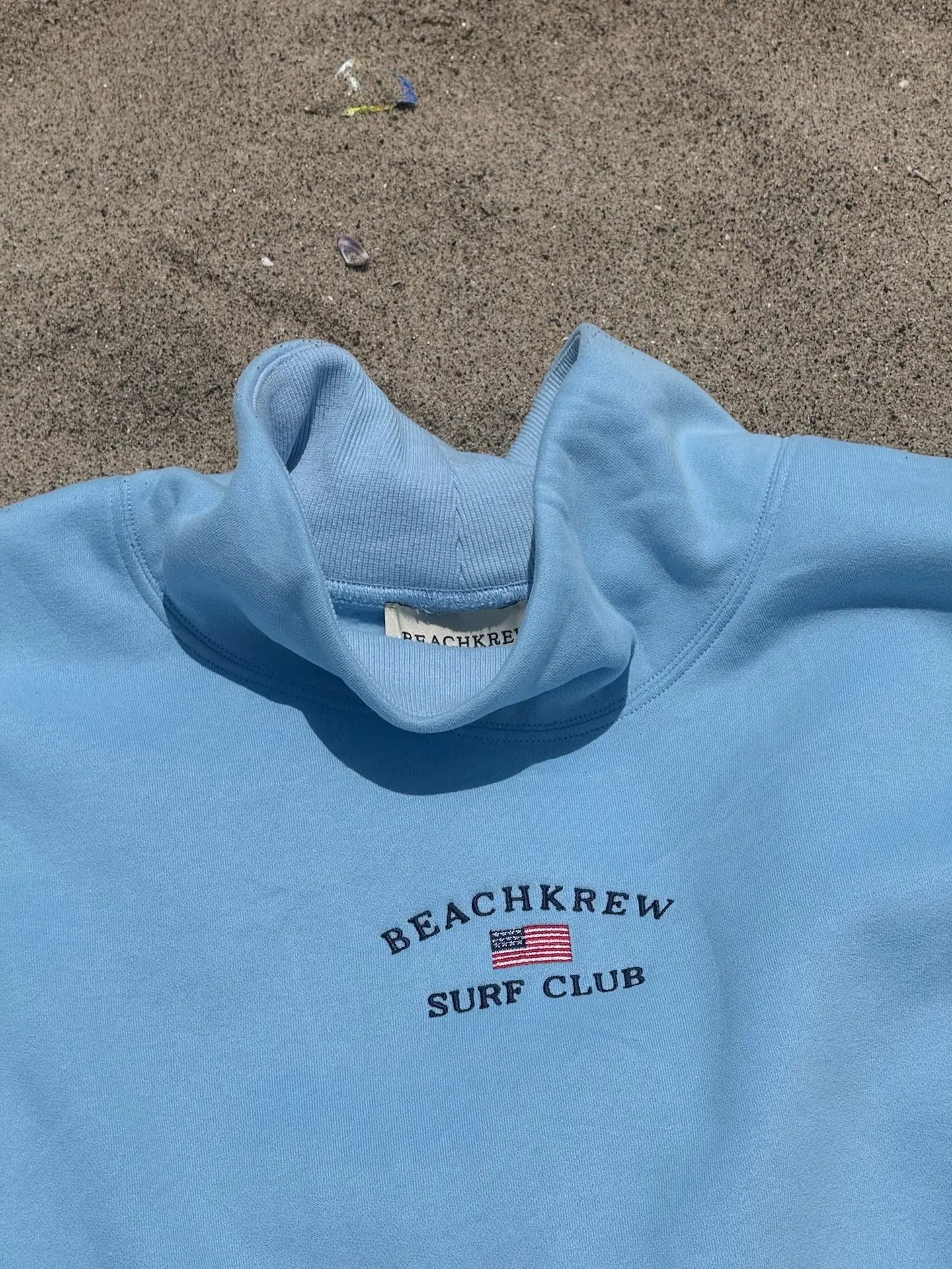 Beach Krew Surf Club Heritage Mockneck - Seaside