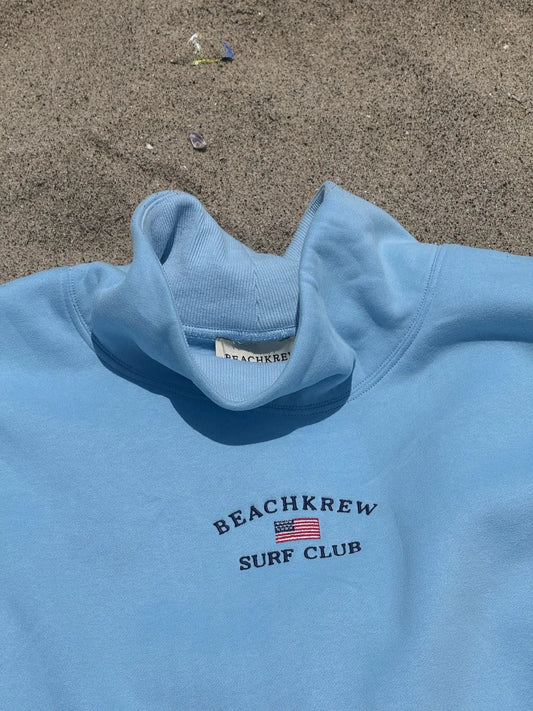 Beach Krew Surf Club Heritage Mockneck - Seaside