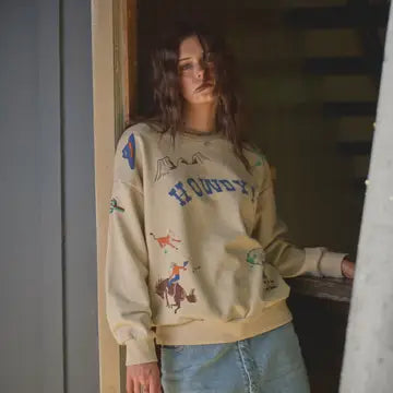 Howdy Crew - Taupe