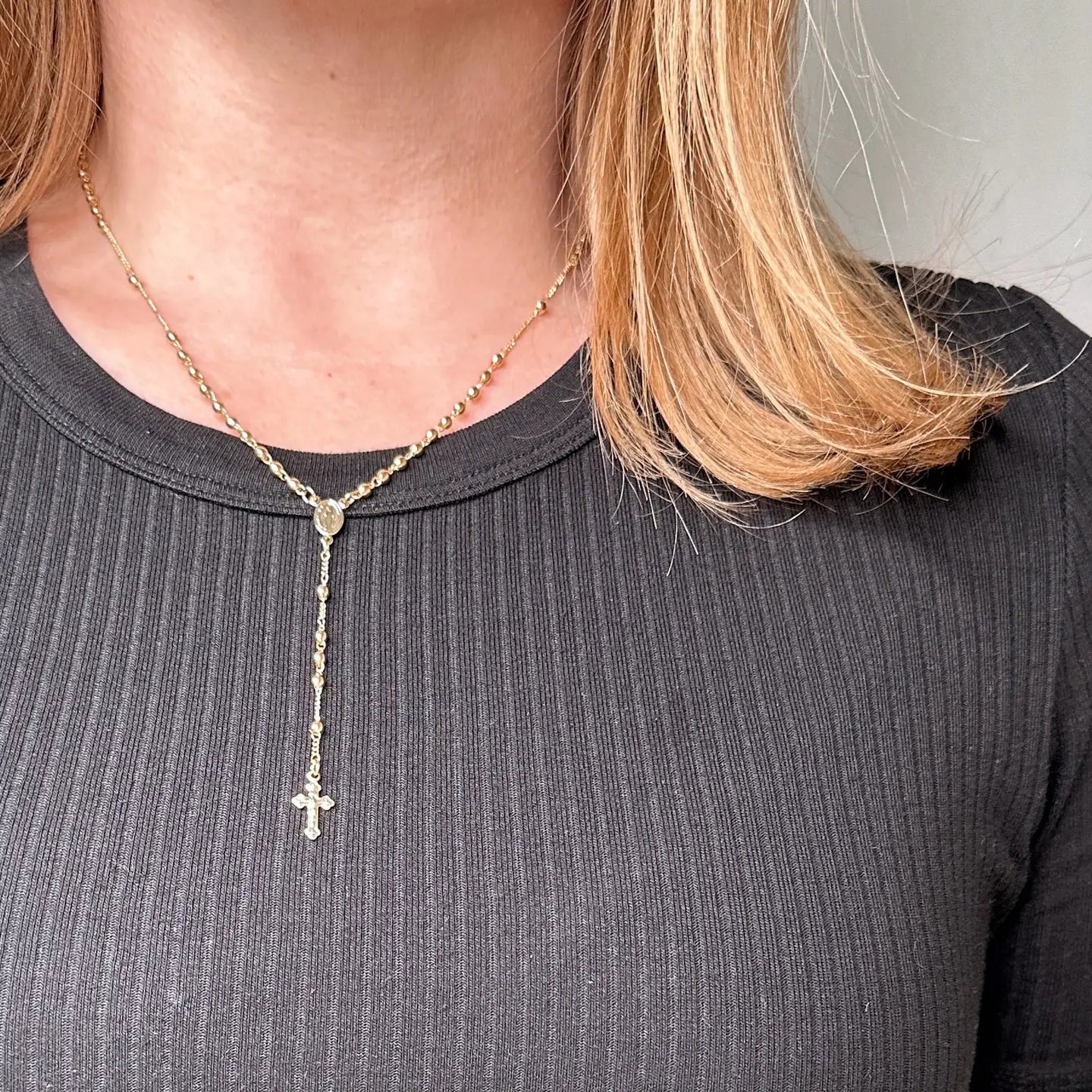 Traditional Gold-Filled Rosary