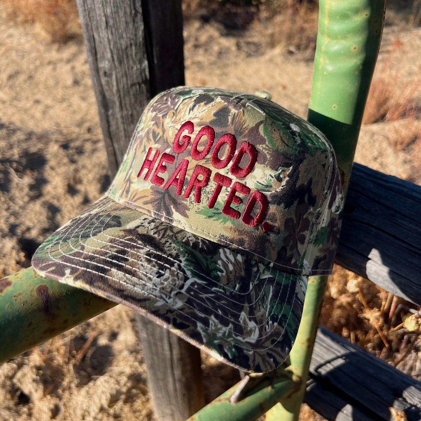 Good Hearted Camo Trucker