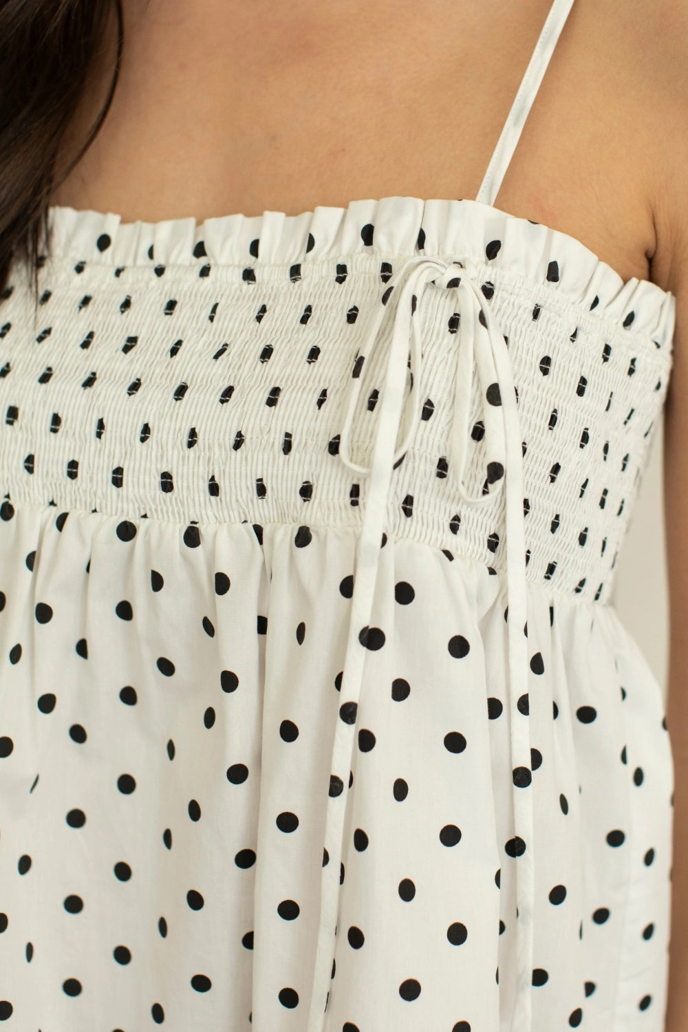 Lani Polka Dot Tunic Top