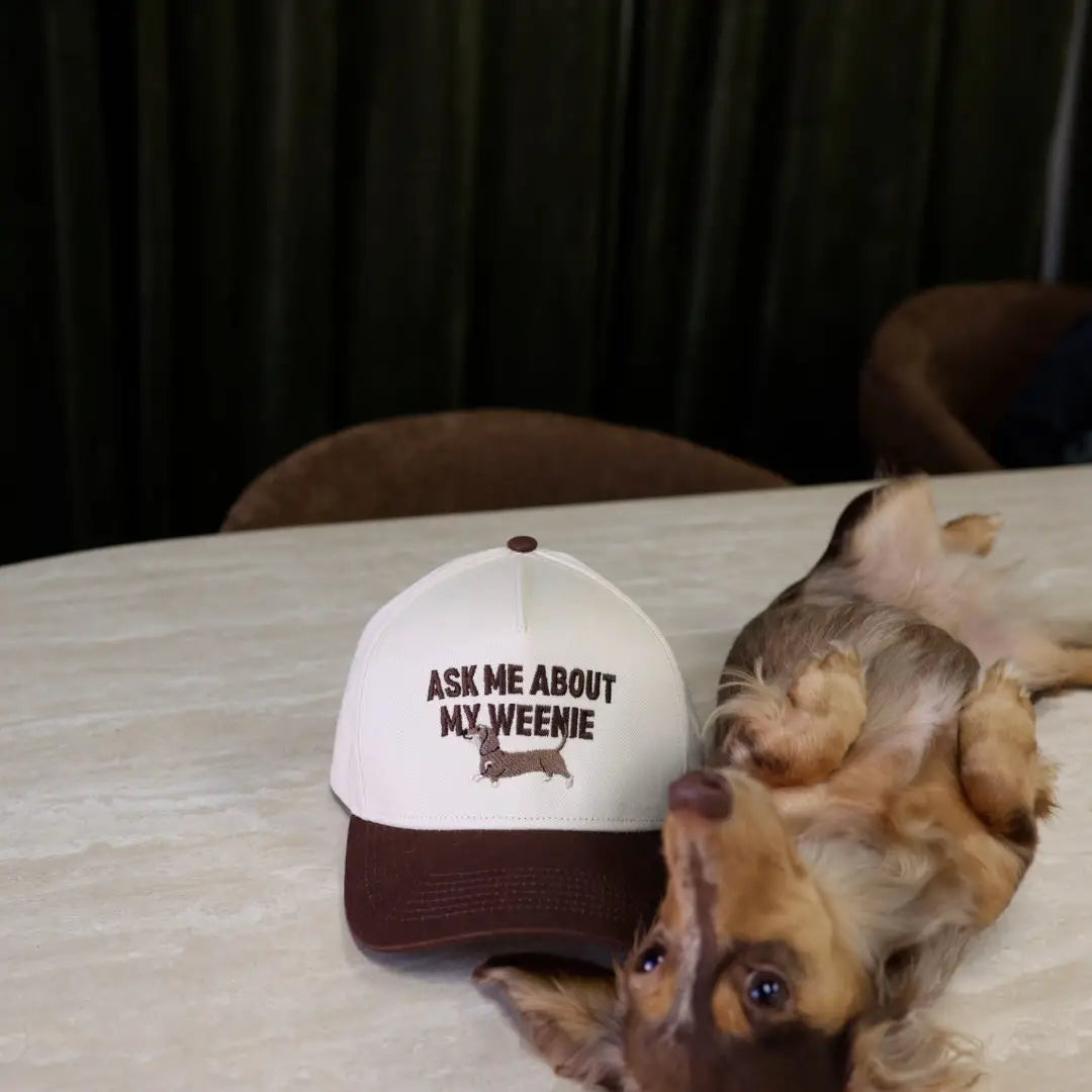 Ask Me About My Weenie Dog Mom Hat