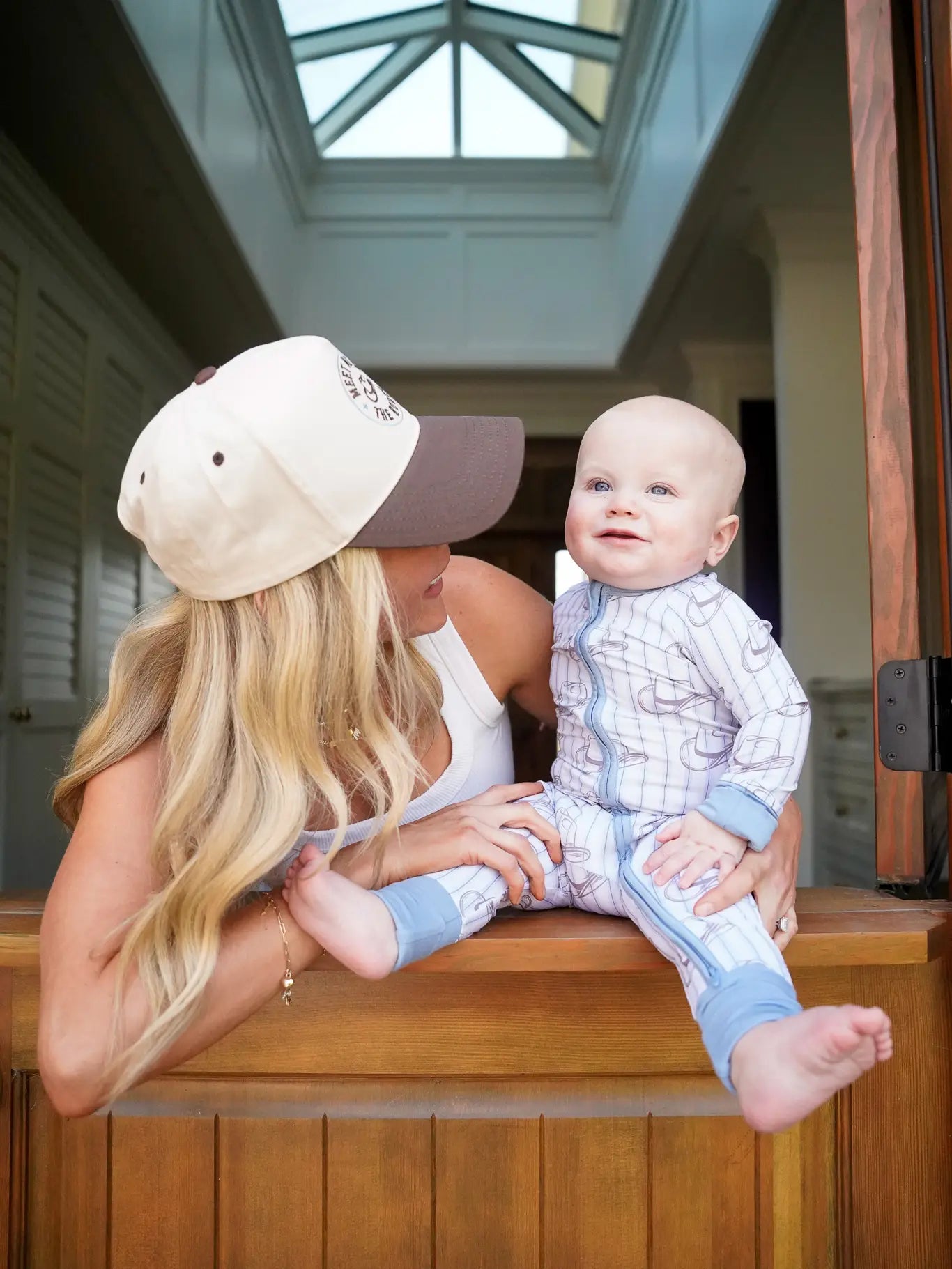 Western Blues Striped - Bamboo Sleeper